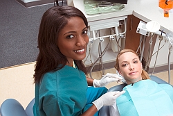 Dentist and Patient